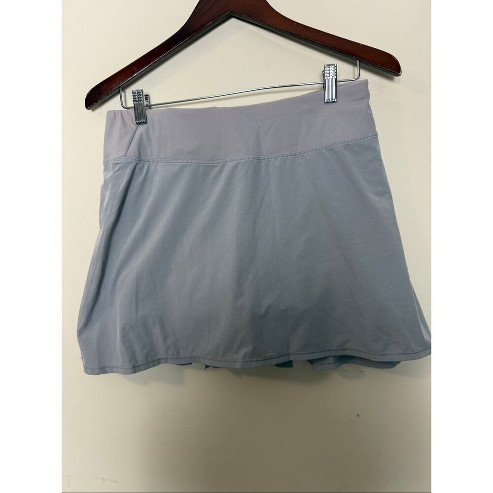 Coolibar Grand Slam Tennis Skort Gray Women’s Medium UPF 50+ Built In Shorts